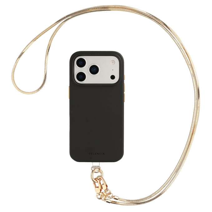 Selencia Universeel Sleek Chain Polskoord - Telefoon Ketting - GSM Koord - Goud