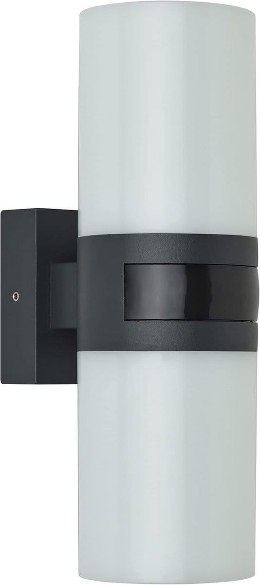 Buitenlamp met sensor dag en nacht - Wandlamp met bewegingsdetectie - Op zonne energie - Bewegingssensor