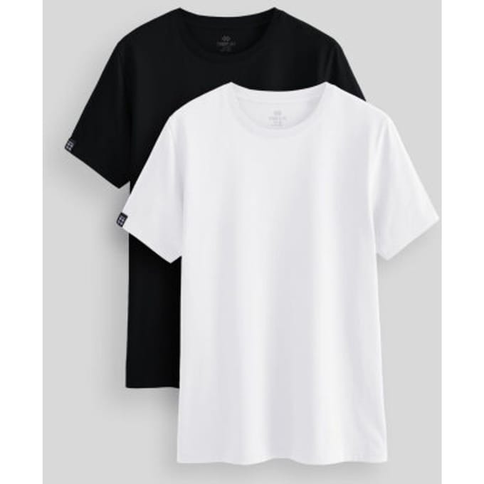 Comfort Fit Ronde Hals T-Shirt