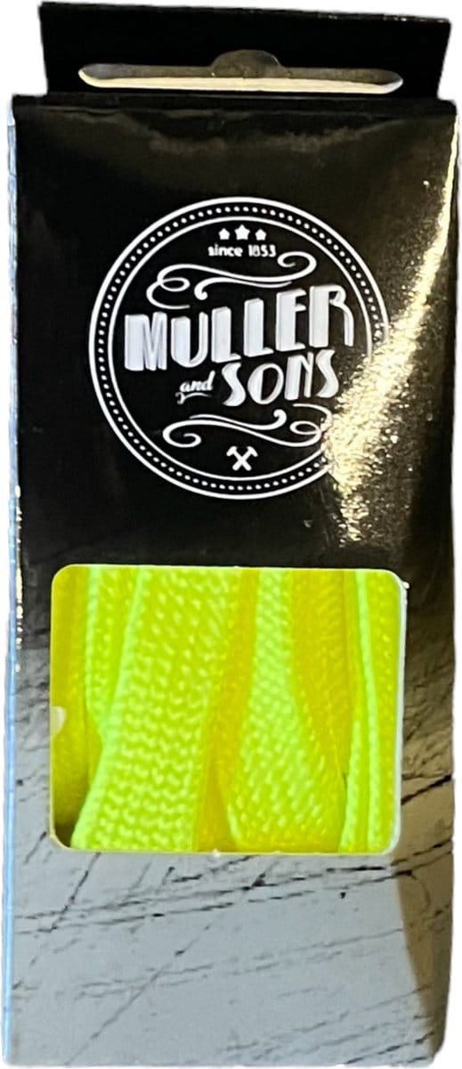 Sneaker veters - Neon Geel - 90 cm