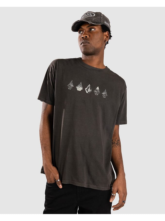Volcom Lunar Phases T-Shirt zwart