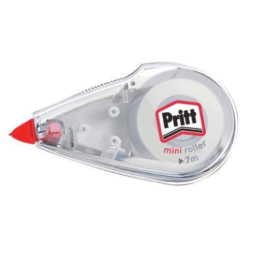 Pritt Compact Correcteroller Flex | 4,2 mm Correctie & Verbeteringsrol | Kantoor & School Correctieroller voor schrift.