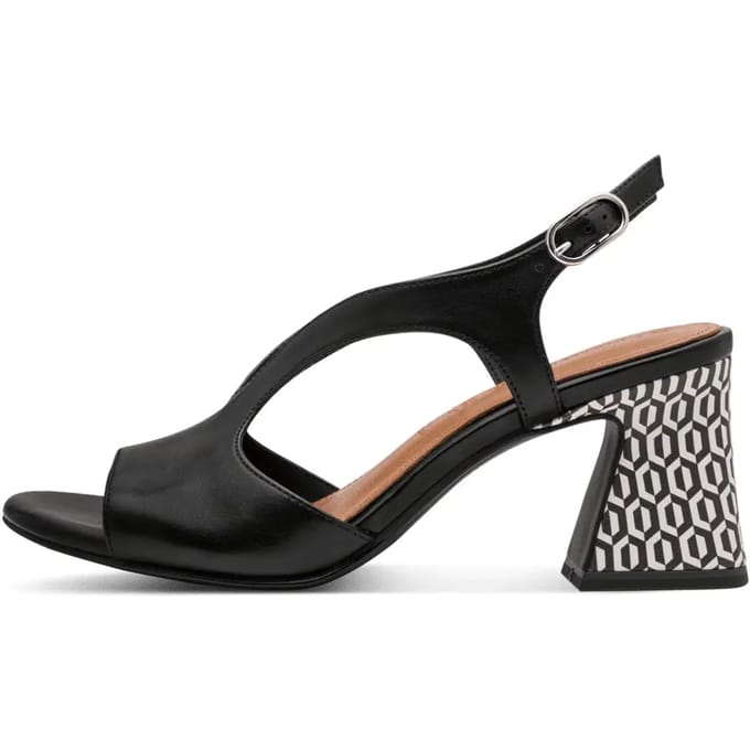 TAMARIS Core Dames Sandalen - ZWART