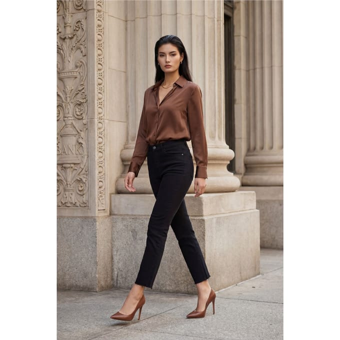Hoge Taille Skinny Jeans