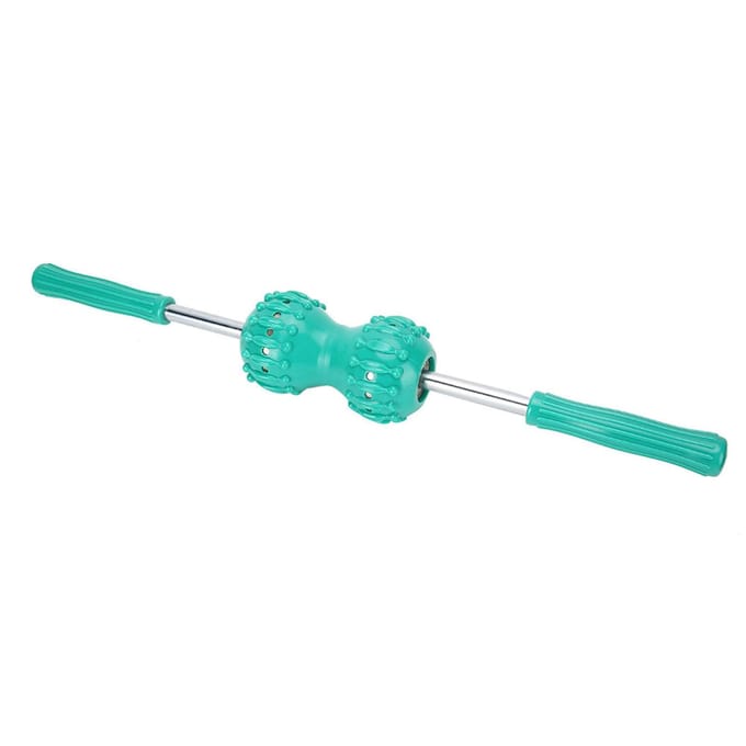 Multifunctionele Magneet Massage Roller Rug Schouder Spierpijn Verlichting Acupressuur Roller Masseur blue