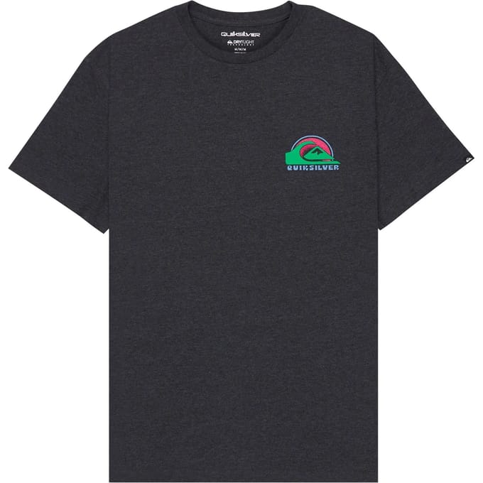 Quiksilver Hellbender T-shirt Met Korte Mouwen Zwart M Man