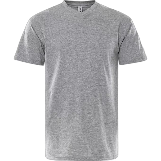 Fristads V-Hals T-Shirt 1913 Bsj - Lichtgrijs - 3XL