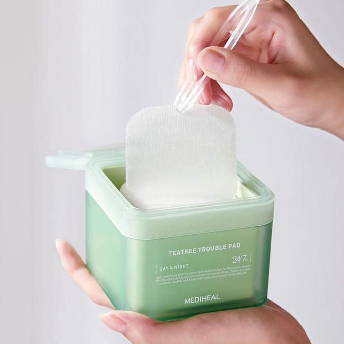 MEDIHEAL Teatree Trouble Pad 100 unités
