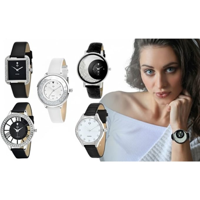 Dameshorloge met echte diamant: MF311-DIAMANT