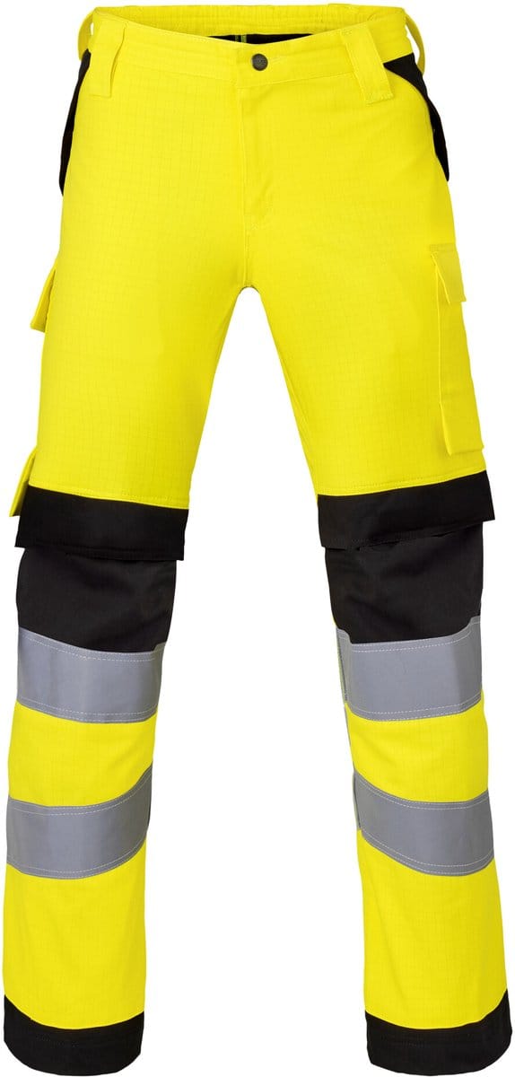 HAVEP Werkbroek Multiprotector 80572 - Fluo Geel/Charcoal - 56