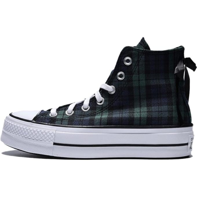 Converse Dames Chuck Taylor All Star Lift Platform High 'Ruit' 35 black