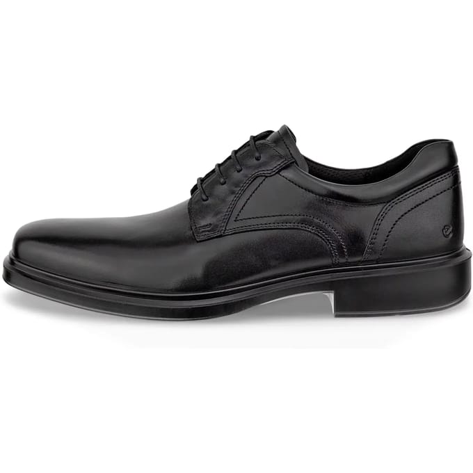 Ecco Ecco Helsinki Veterschoenen Zwart Leer 310401
