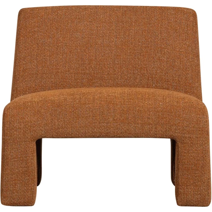 WOOOD Lavid Fauteuil - Polyester - Ginger - 73x74x84