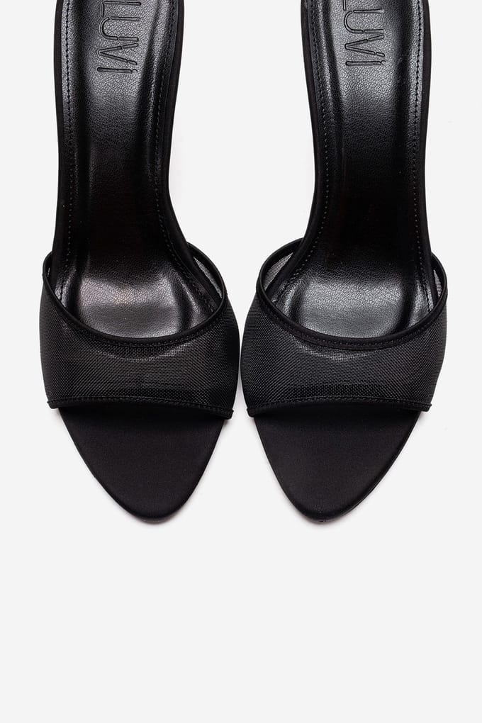 Monroe Stiletto Mesh Sandaal