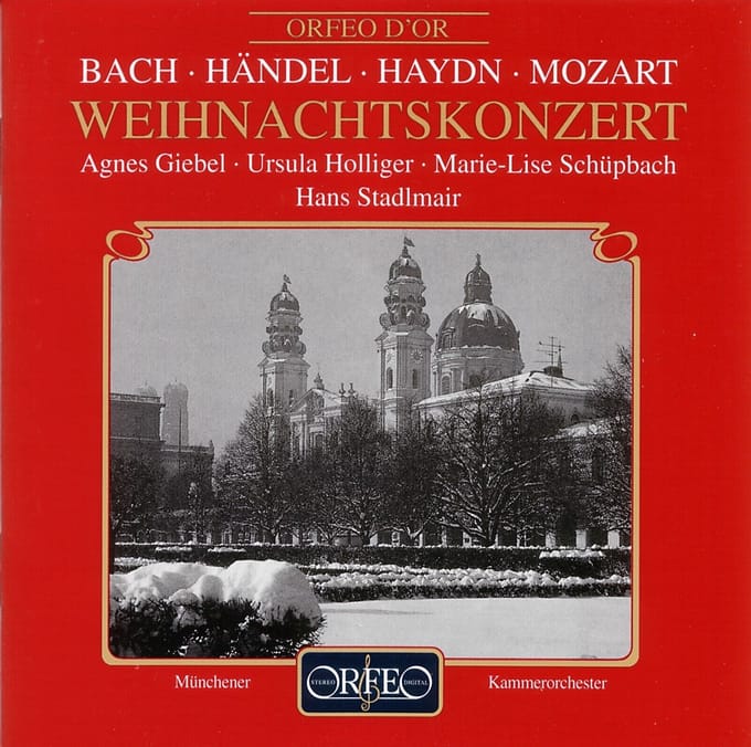 Agnes Giebel, Ursula Holliger, Marie-Louis Schüpbach, Münchner Kammerorchester - Weihnachtskonzert (CD) (Remastered)