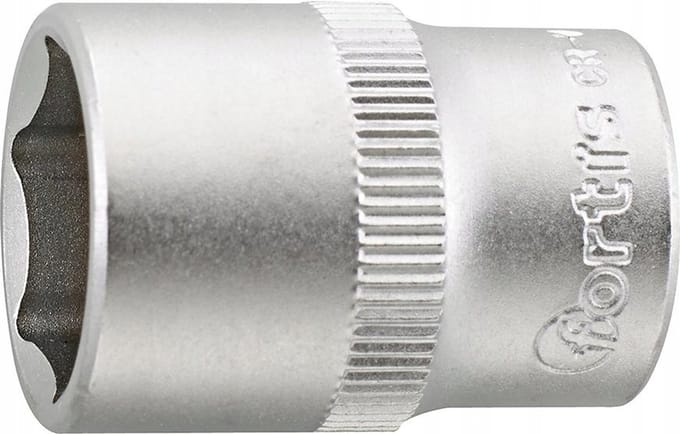 Fortis Dopsleutel 1/4'' 13mm DIN 3124 Chroom-Vanadiumstaal