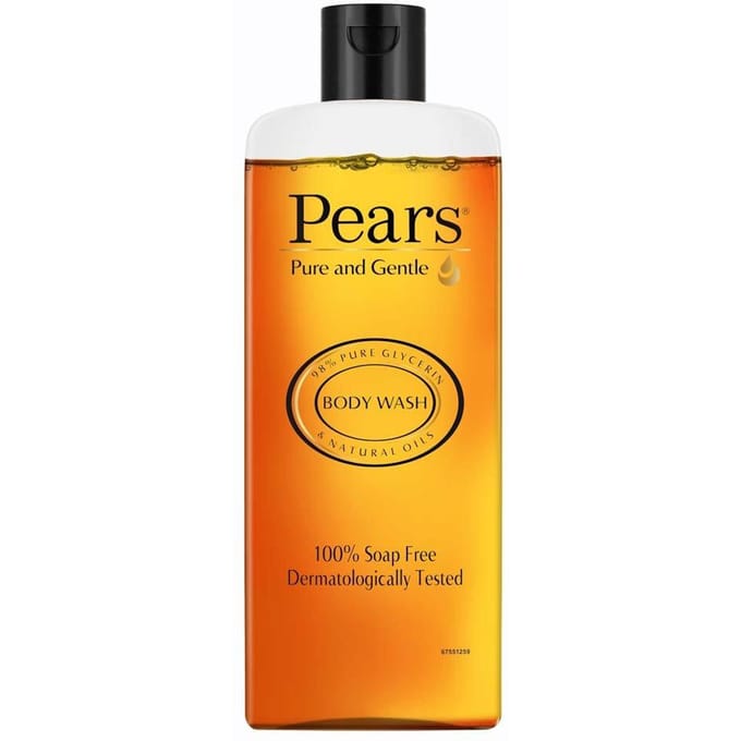 Peren Pure en zachte douchegel, 250 ml (Pak van 2) yellow
