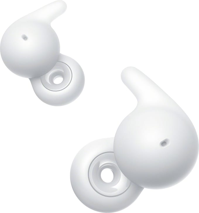 Sony LinkBuds Open – volledig draadloze bluetooth open-ear oordopjes – transparant geluid – wit