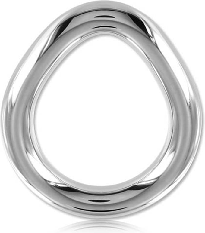Black Label - Flared Cockring - RVS S