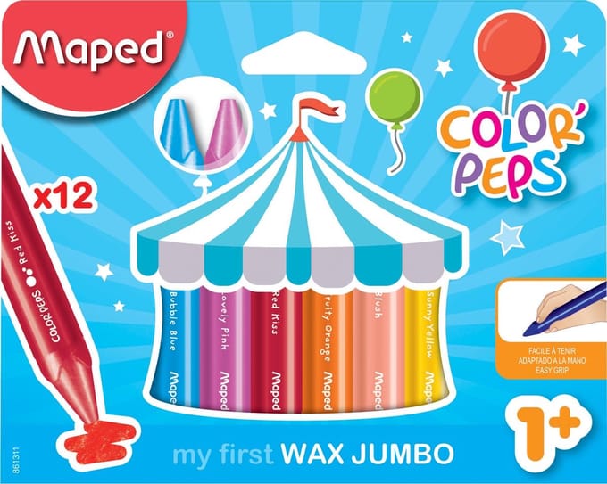 Color'Peps WAX EARLY AGE - in kartonnen doos x 12