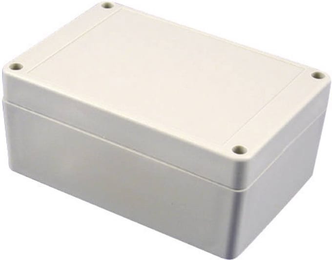Hammond Electronics RP1245 – Universele behuizing – 165 x 125 x 75 mm – ABS – Lichtgrijs