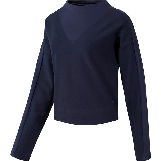 Dames sweatshirt met lange mouwen Reebok TE Twill Crew