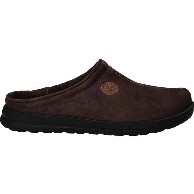 Rohde -Heren - bruin donker - pantoffels & slippers - maat 45