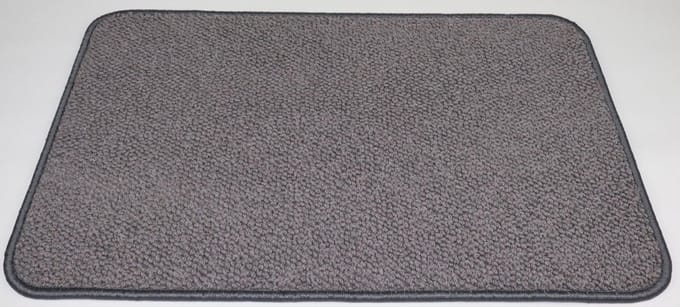 Wollen - Deurmat - inloopmat - Salmiak - grijs - 50x80cm