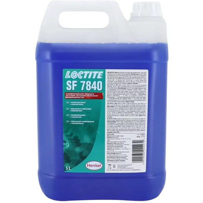 Reiniger-ontvetter Loctite SF 7840 5L