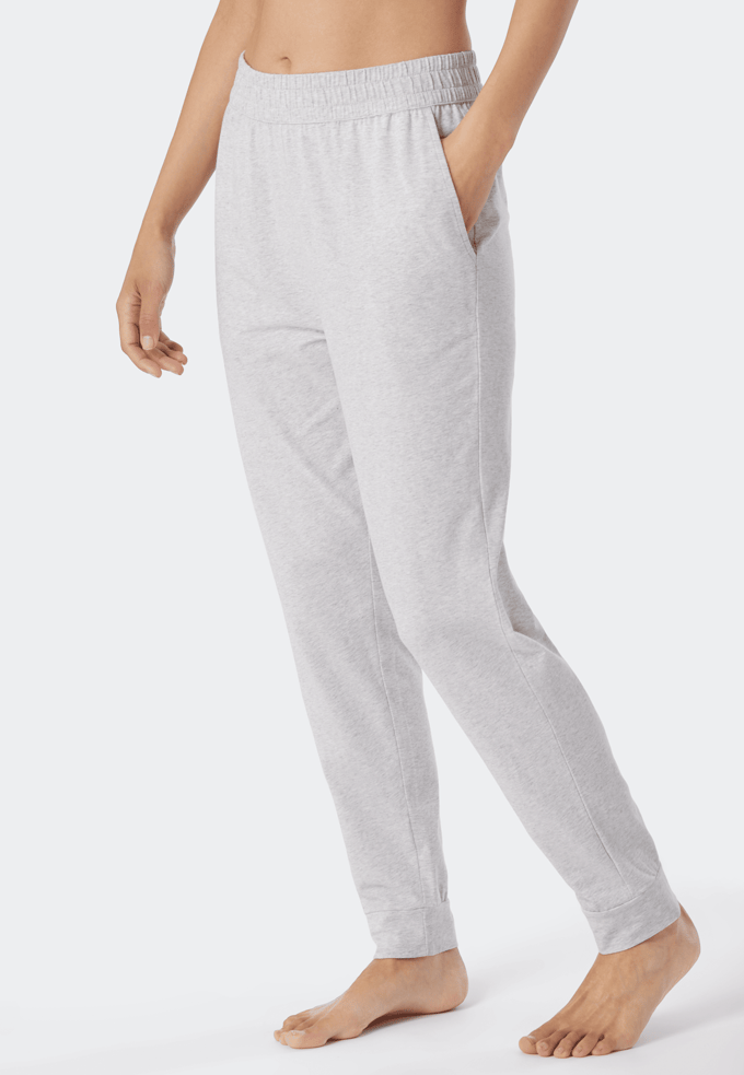 Langere broek met manchetten, grijs gemêleerd - Mix+ Relax 46