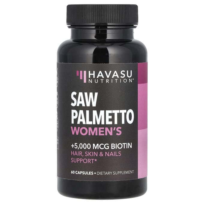 Havasu Nutrition, Zaagpalm voor Vrouwen, 60 Capsules