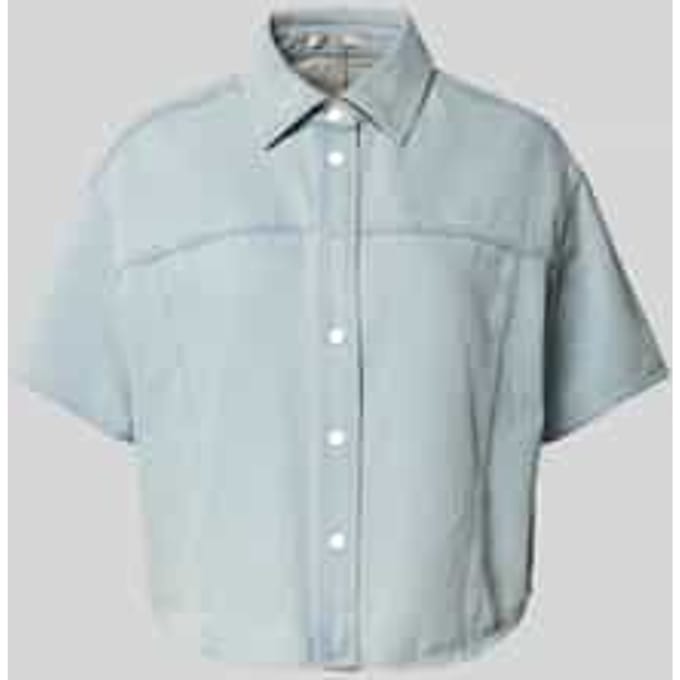 Boxy fit jeansblouse met 1/2-mouwen model 'Ferluna breath'