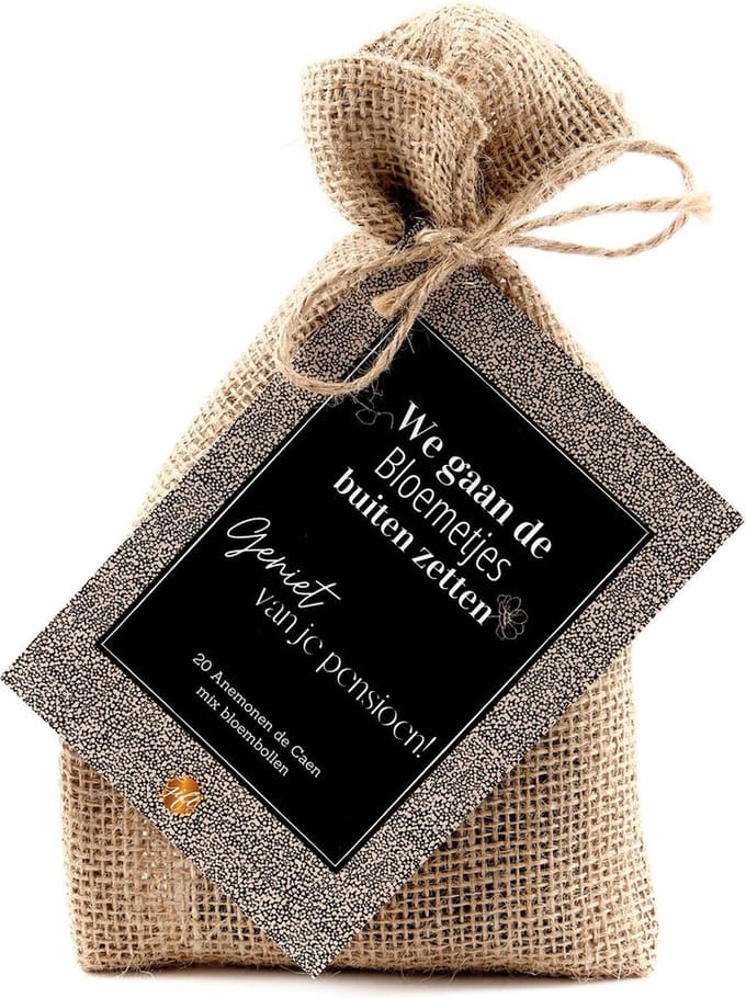 The big gifts - cadeau - pensioen - bloembollen - anemonen