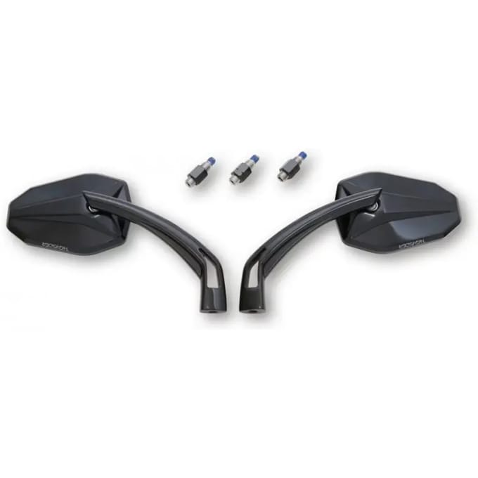 Highsider Victory 1108673002 Set Achteruitkijkspiegels Transparant,Zwart