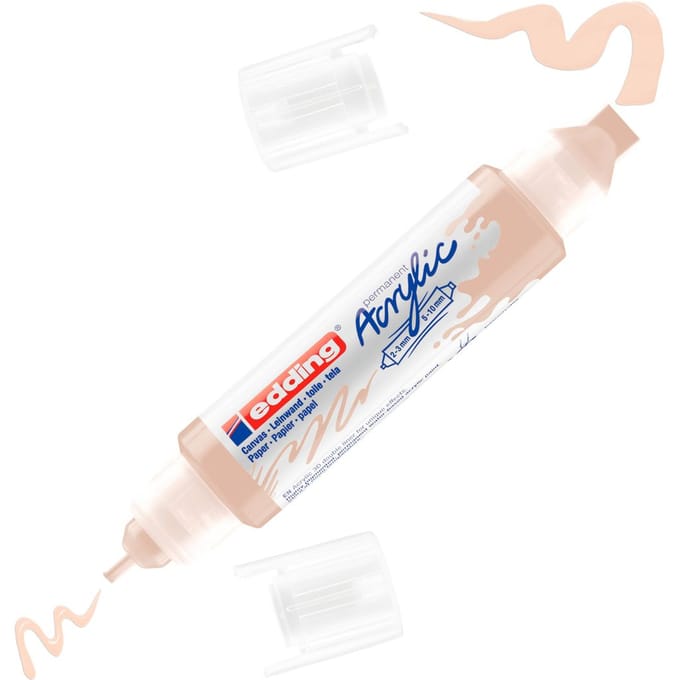 Edding 5400 3D double liner - Acrylmarker - Warm Beige (255)