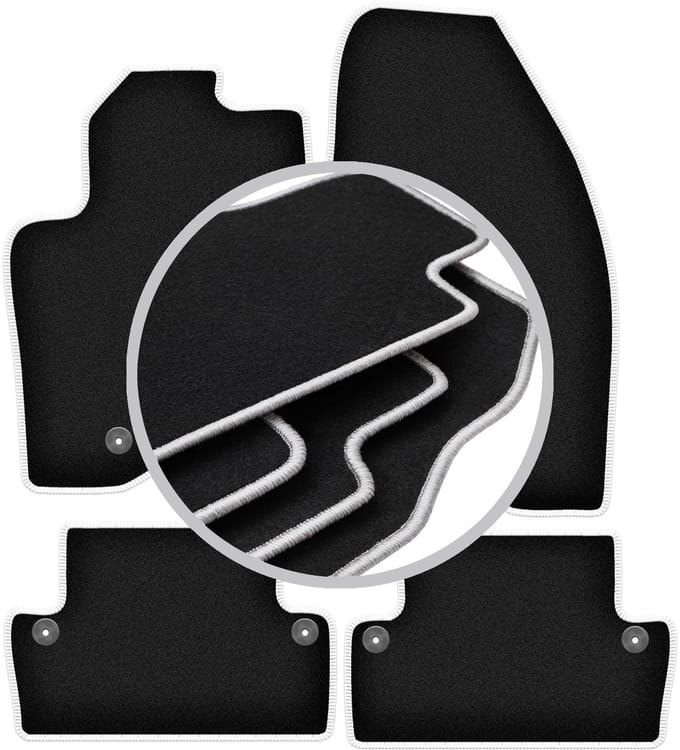 CARLUX-SILVER automatten voor: Volvo S60 I liftback (2000-2009)