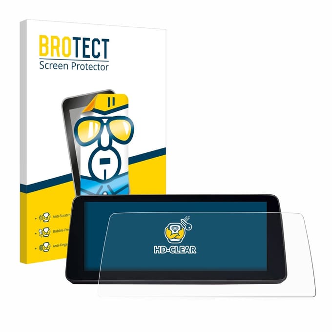 BROTECT - Screenprotector voor BMW 5 G30/G31 2017-2019 - Folie Beschermfolie transparant
