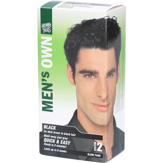 Hennaplus Men’s Own Haarkleuring – Zwart 1 Haarbalsem