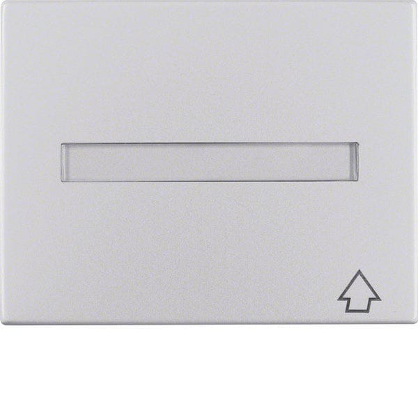 Hager Berker aluminium tussenring met scharnierend deksel - 11547103