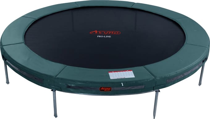 Avyna InGround Trampoline Ø365 cm – Groen – Rond – Premium kwaliteit