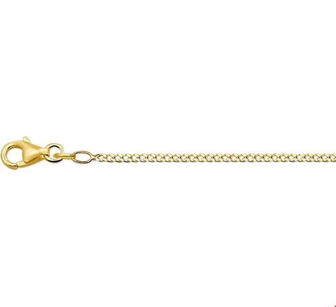 Huiscollectie 4003972 Gourmet collier - Goud (14 krt) - 36 cm