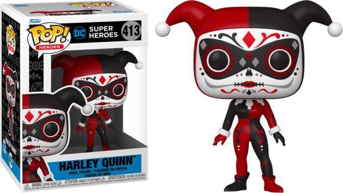 Pop! Heroes: DC Super Heroes - Harley Quinn Dia de los Muertos FUNKO