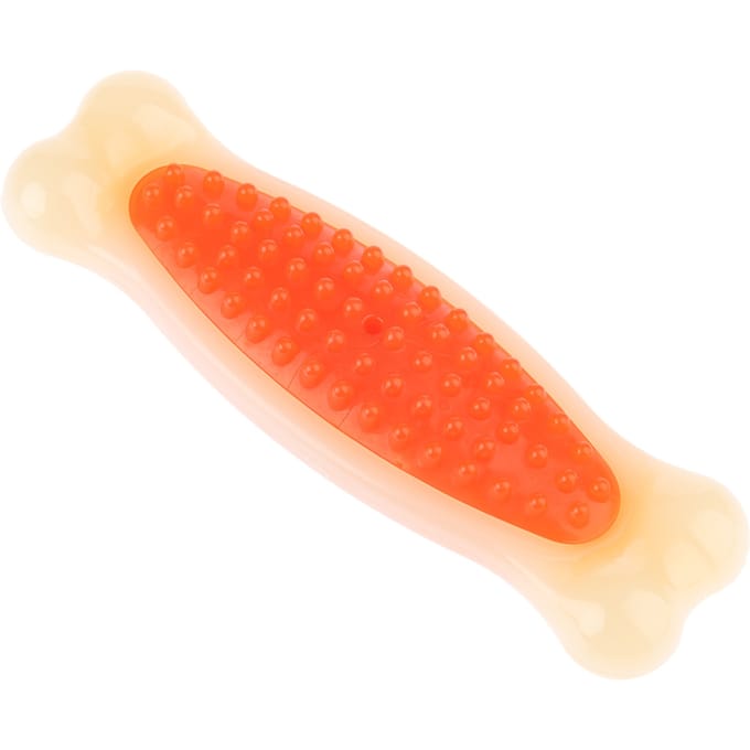 TIAKI Kauwspeelgoed met Baconsmaak - Gr. M: L 14 x B 4 x H 3 cm