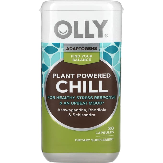 OLLY, Détente à base de plantes, 30 gélules