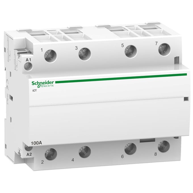Schneider Electric ICT 100A 4NO Modulaire Contactor 230V - A9C20884