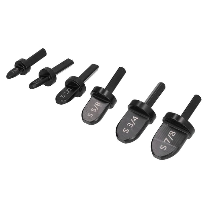 6 Stuks Swaging Tool Boor Staal Airconditioner Buis Flares Pijp Expander Set Kit