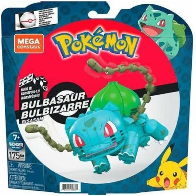 Mega Bloks Pokemon Build and Show - Bulbasaur Bekende knuffels