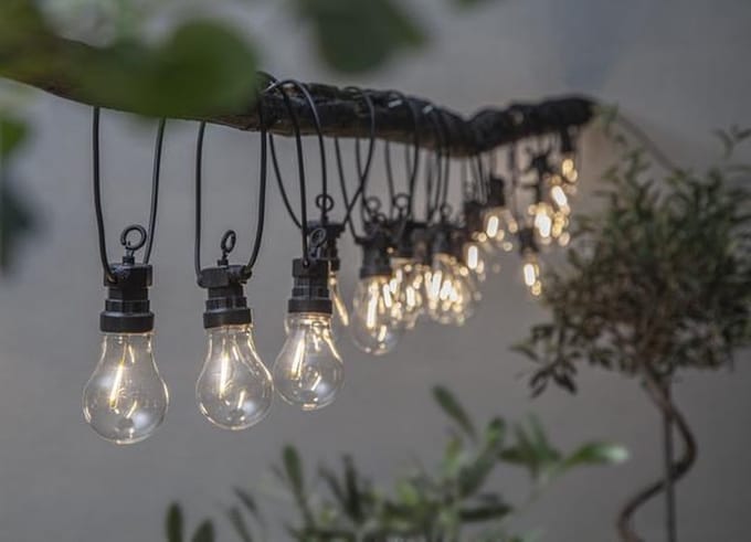 RTM Lighting Prikkabel 855cm met 20 lampjes -Warm Wit - lichtsnoer