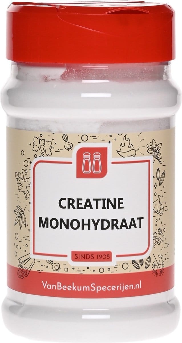 Van Beekum Specerijen - Creatine Monohydraat - Pot 150 Gram