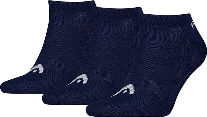 HEAD unisex 3P sneakersokken elements blauw